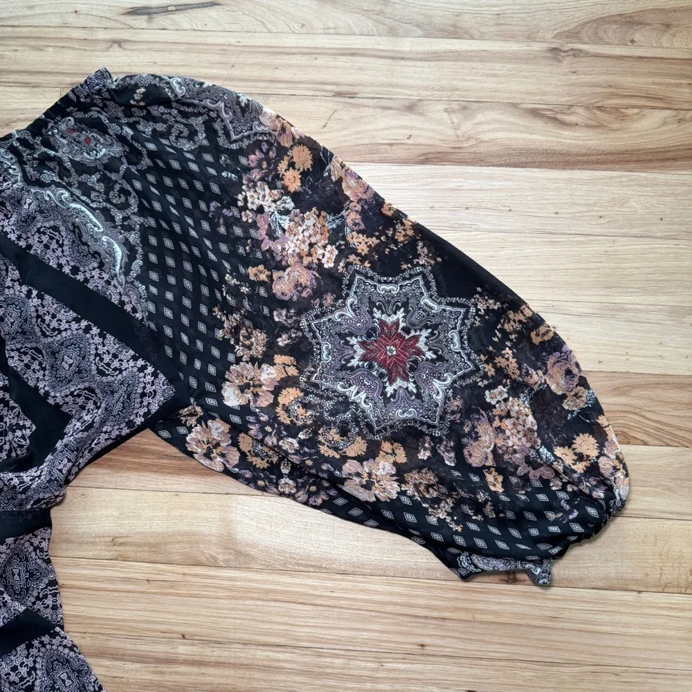 Free People Seven Wonders Mini Boho Dress